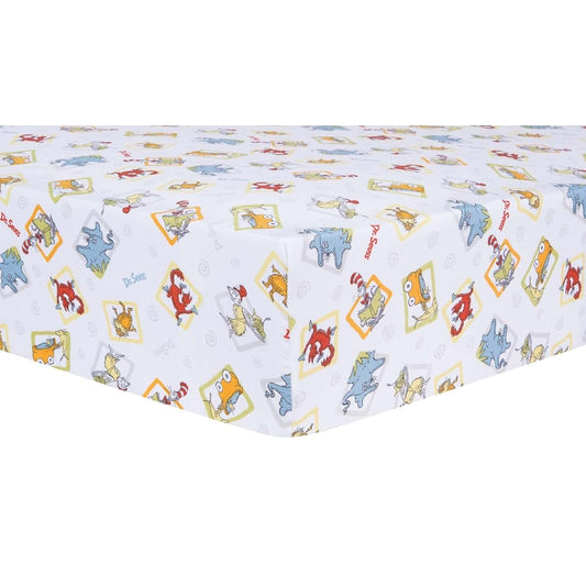 Trend Lab Dr. Seuss Friends 5 Piece Crib Bedding Set, Multi (30016)