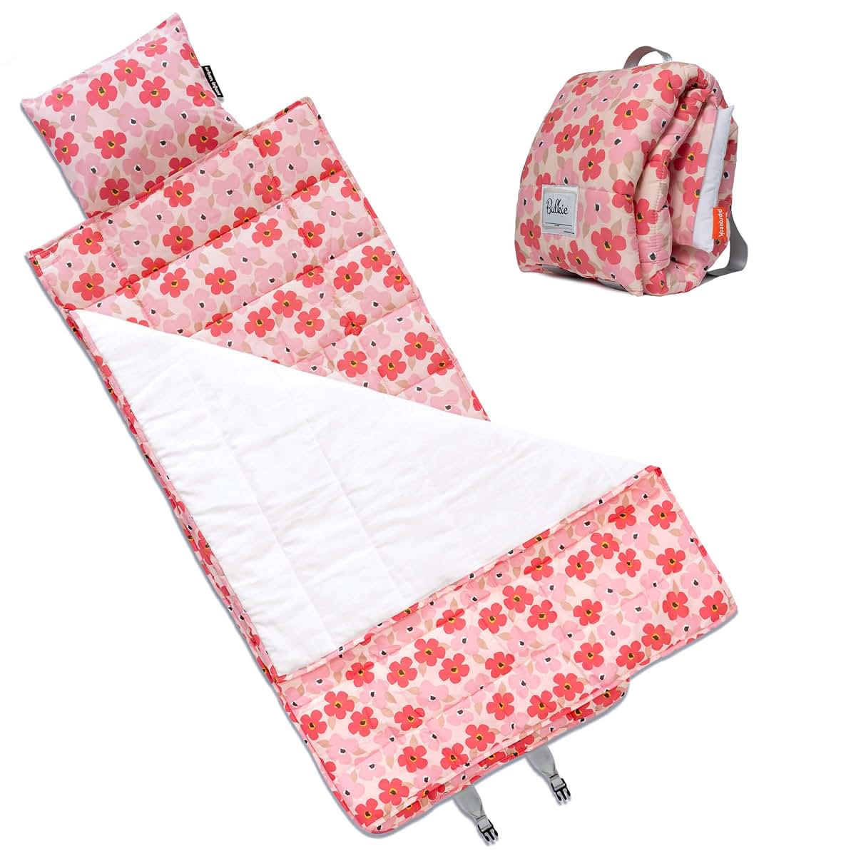 Bulkie Toddler Nap Mat: Convertible Daycare Bedding Sleep Pad
