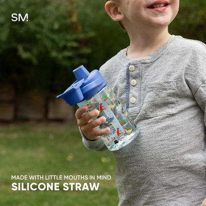 Simple Modern Sesame Street Kids Tritan Summit Water Bottle with Straw Lid