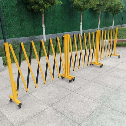 Gdmepmu Retractable Folding Security Gate, 120x350cm Expandable Barrier (photo 2)