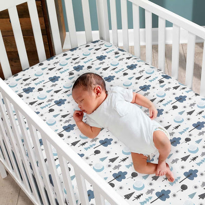 Lambs & Ivy Forever Pooh Fitted Crib Sheet, Multicolor, 28x52 Inch