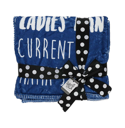 Pavilion Gift Company Ladies Man Mama's Boy Throw Blanket (photo 4)