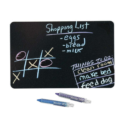 Black Board Playmat Kit with Wonder Stix for Travel Activities