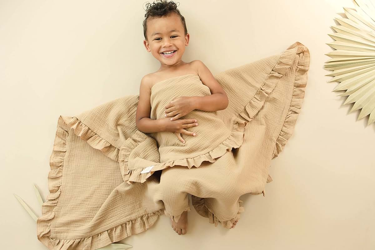 Leyl&Ari Toddler Blanket and Lovey Set | Organic Cotton Quilt