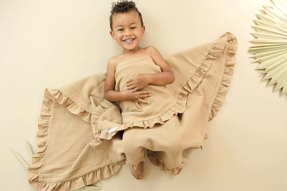 Leyl&Ari Toddler Blanket and Lovey Set | Organic Cotton Quilt