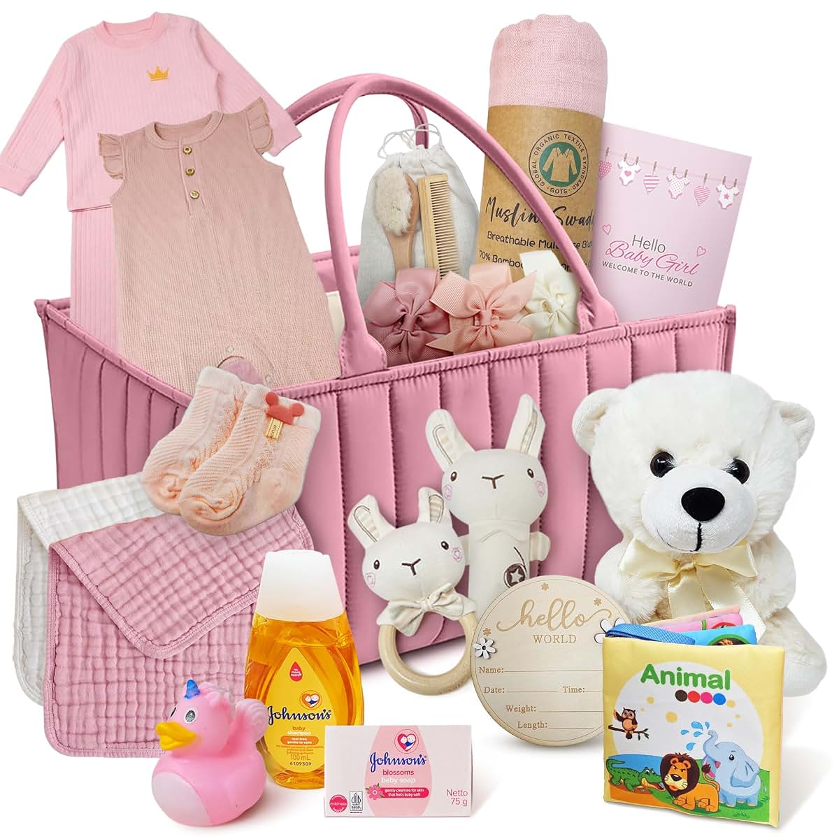 Beyond The Box New Baby Diaper Bag Caddy Organizer Gift Set (photo 2)