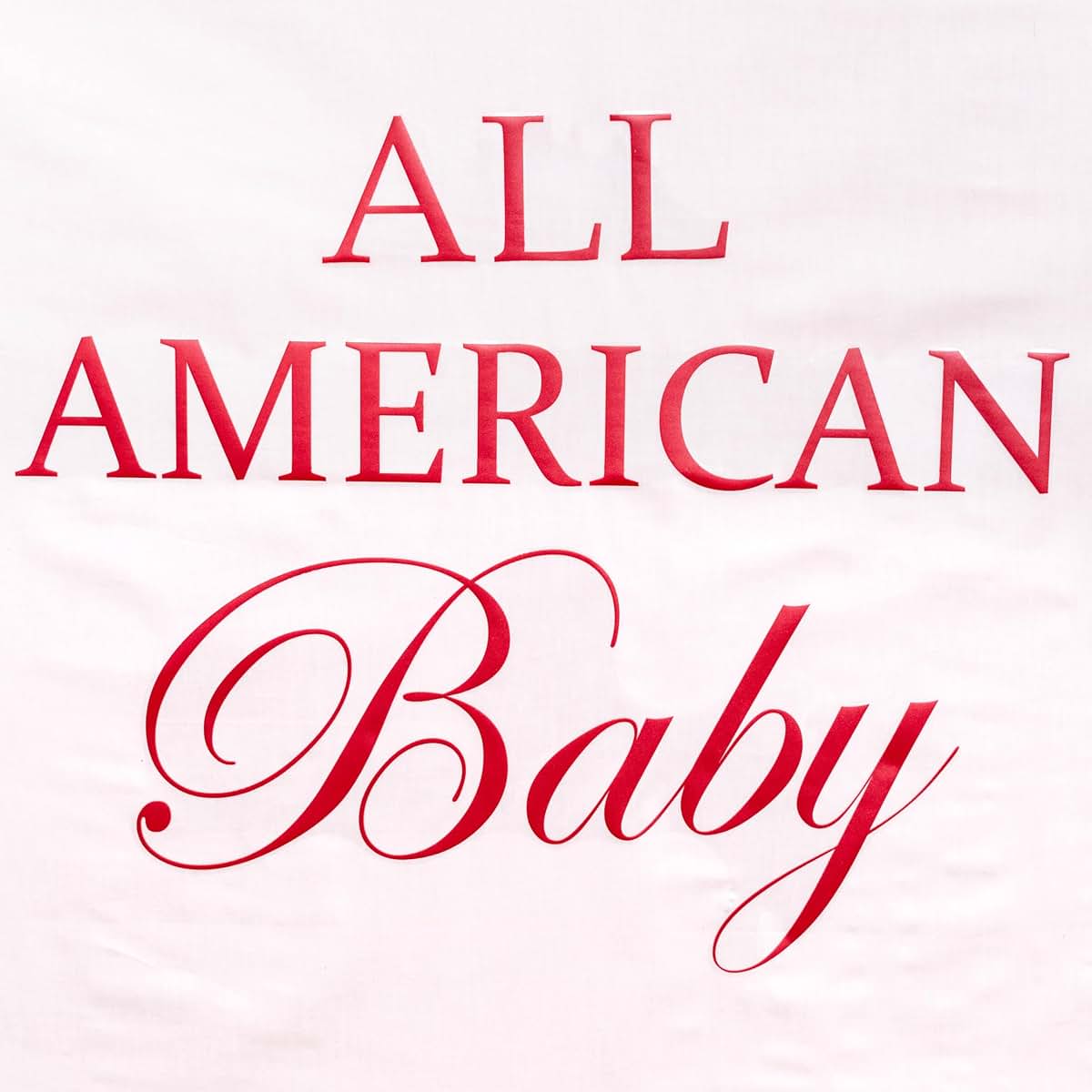 Upfirst All American Baby Patriotic Decal for 4th of July Shower
