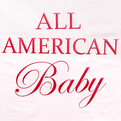 Upfirst All American Baby Patriotic Decal for 4th of July Shower