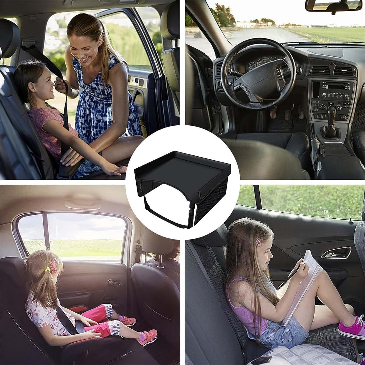 Amaping Kids Travel Tray for Car ,Car Seat Tray for Kids Travel, Road Trip Must Haves, Car Seat Lap Trays for Kids (photo 3)