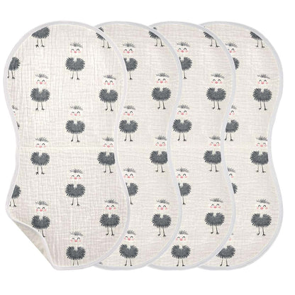 Decor Gift Cotton Burp Cloths With Figure-8 Shoulder Coverage (photo 3)