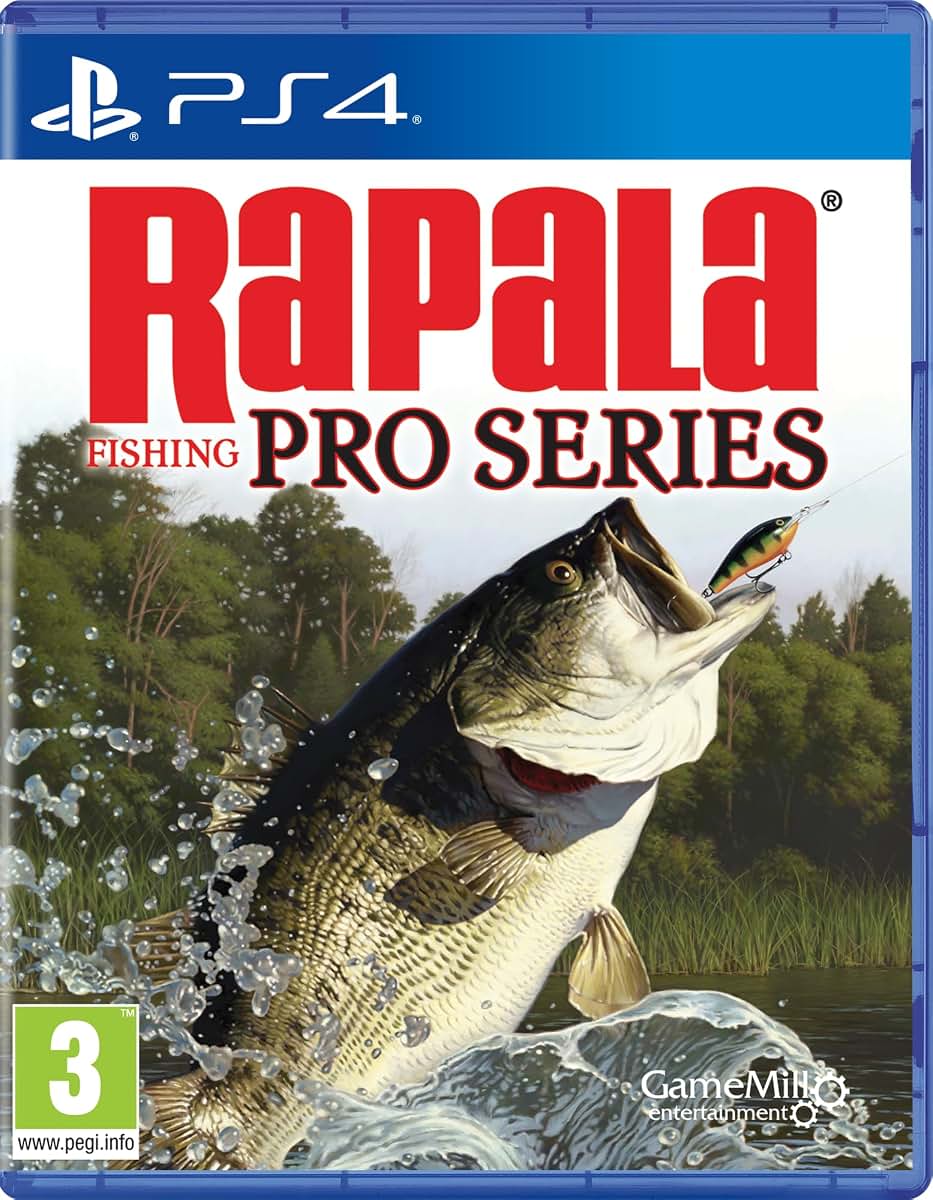 Game Mill Rapala Fishing Pro Series Video Game For Playstation 4