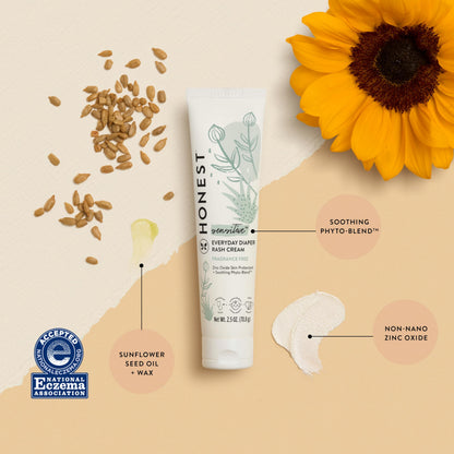 Honest Company Diaper Rash Cream Moisturizing