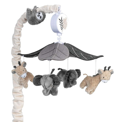 Lambs & Ivy Jungle Animals Musical Crib Mobile Soother Toy