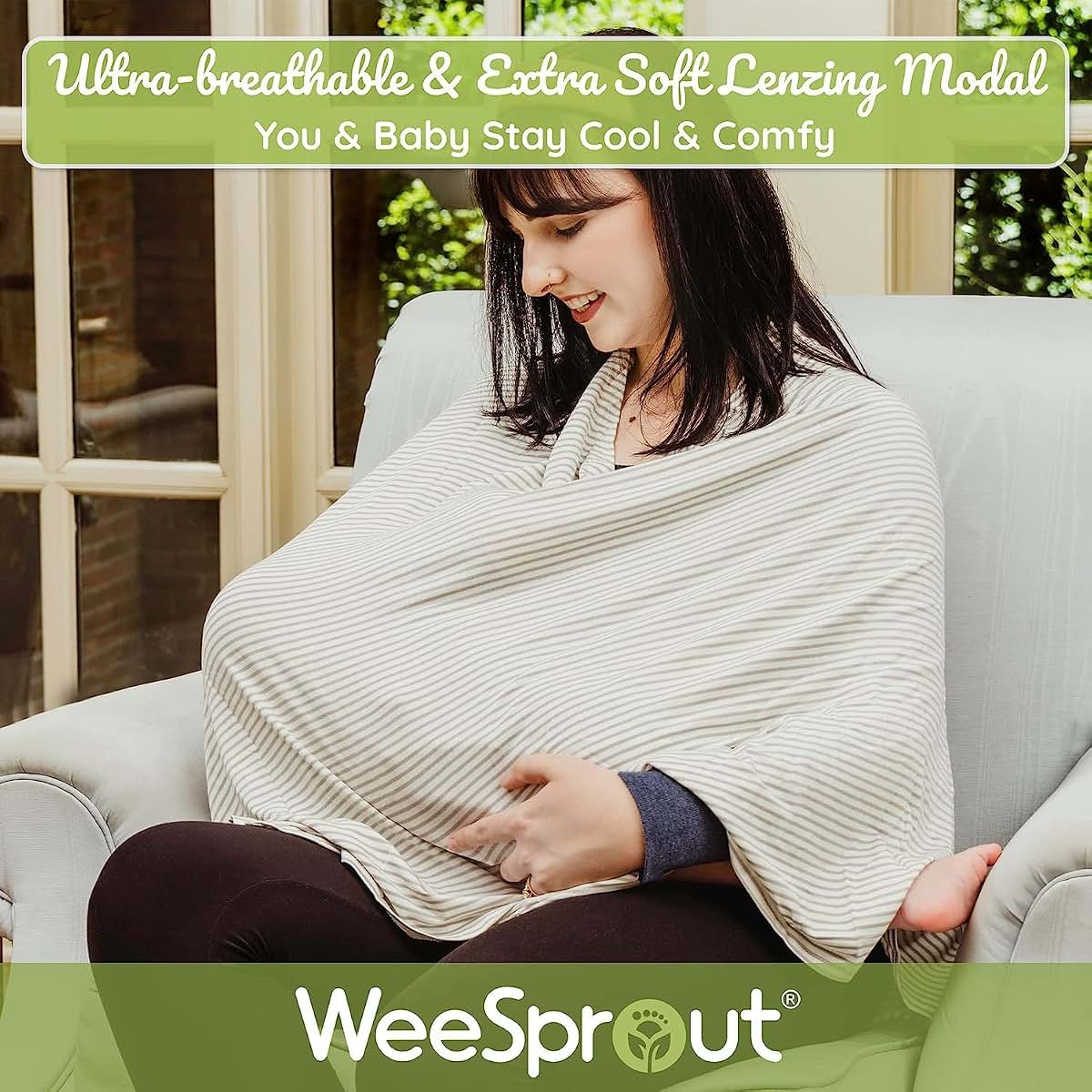 WeeSprout Nursing Cover For Breastfeeding