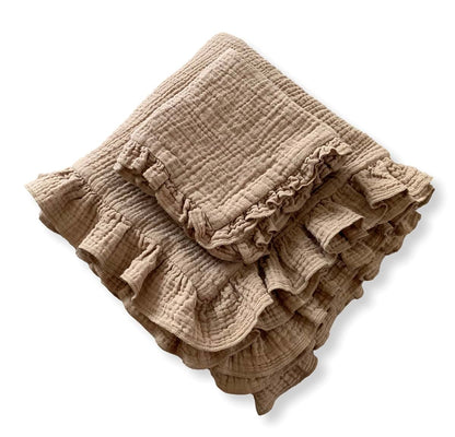 Leyl&Ari Toddler Blanket and Lovey Set | Organic Cotton Quilt