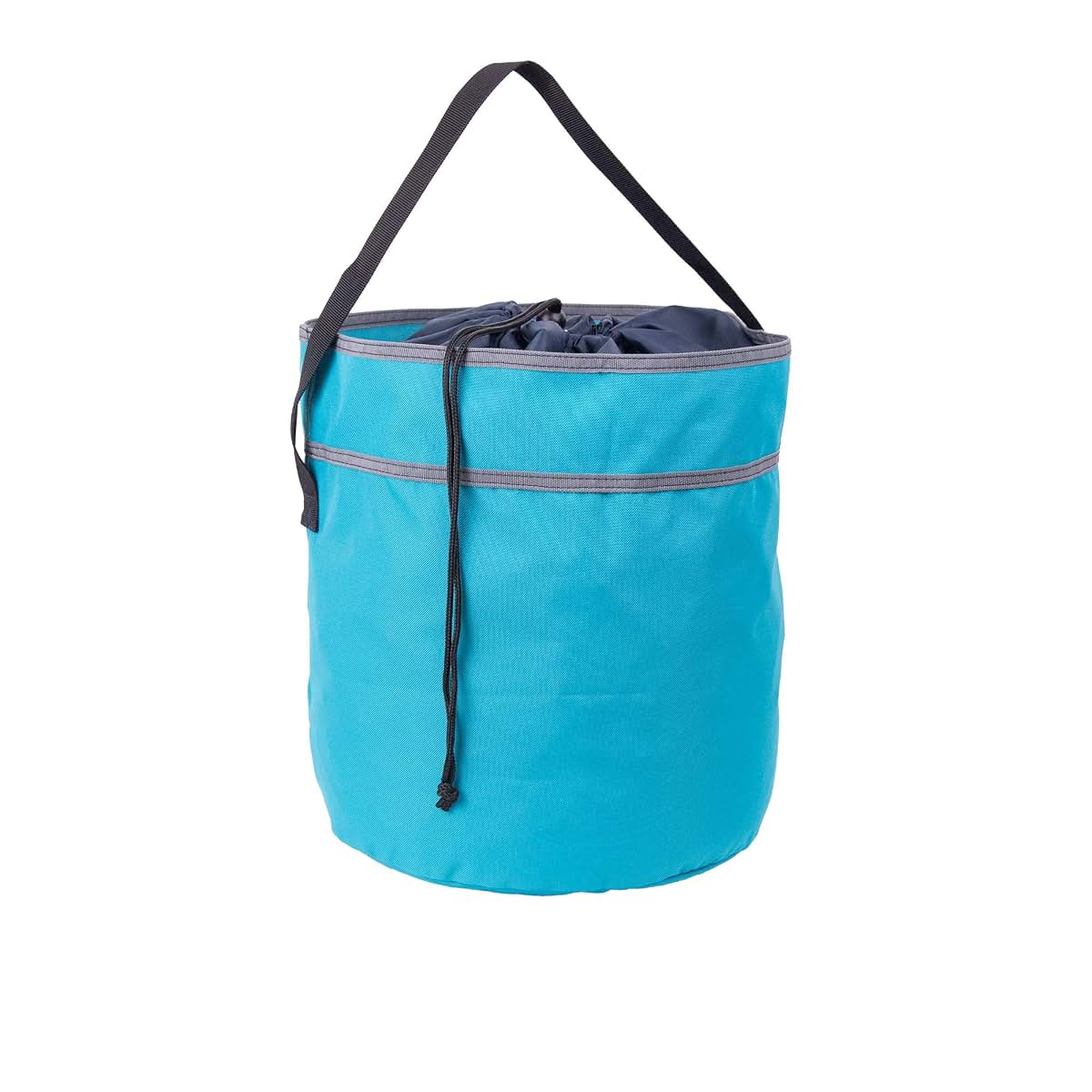 Carry Gear Solutions Kids Toy Storage Organization Bucket With Cinch In Blue
