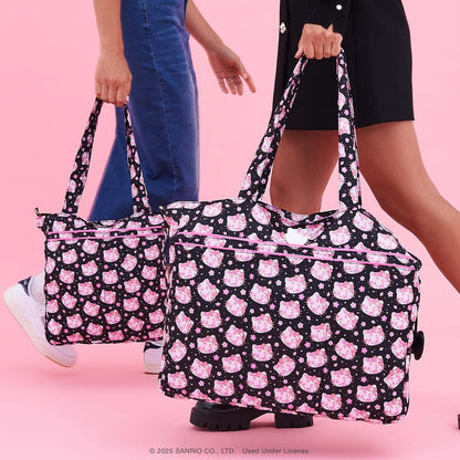 JuJuBe x Hello Kitty Super Be Plus Tote Bag, Cherry Blossom Pink