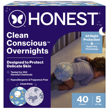 The Honest Company Overnight Diapers Club Box Size 5