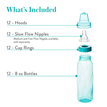 Evenflo Classic Tinted Bottles 8oz