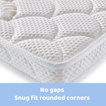 Tiankehan Mini Crib Mattress, 38x24x4 Inch Dual Sided Comfort Foam