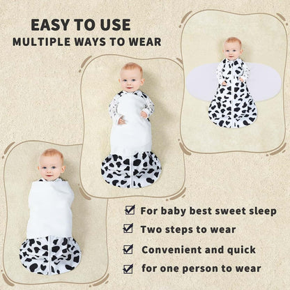 Guntail 3-Way Adjustable Wearable Sleep Sack Swaddle