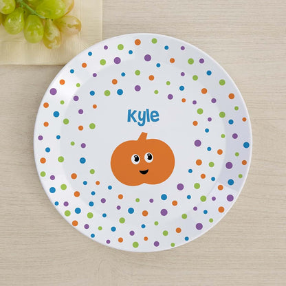 Personalization Universe Halloween Character Personalized Kids Plate (photo 2)