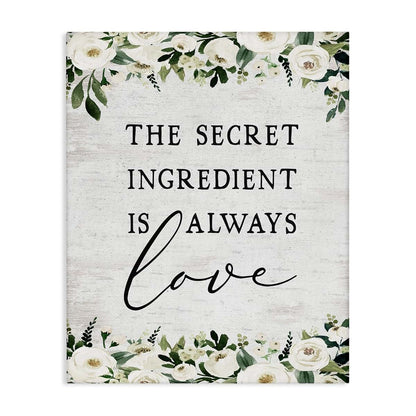 Stupell Industries 'Secret Ingredient Love' Canvas, 24x30