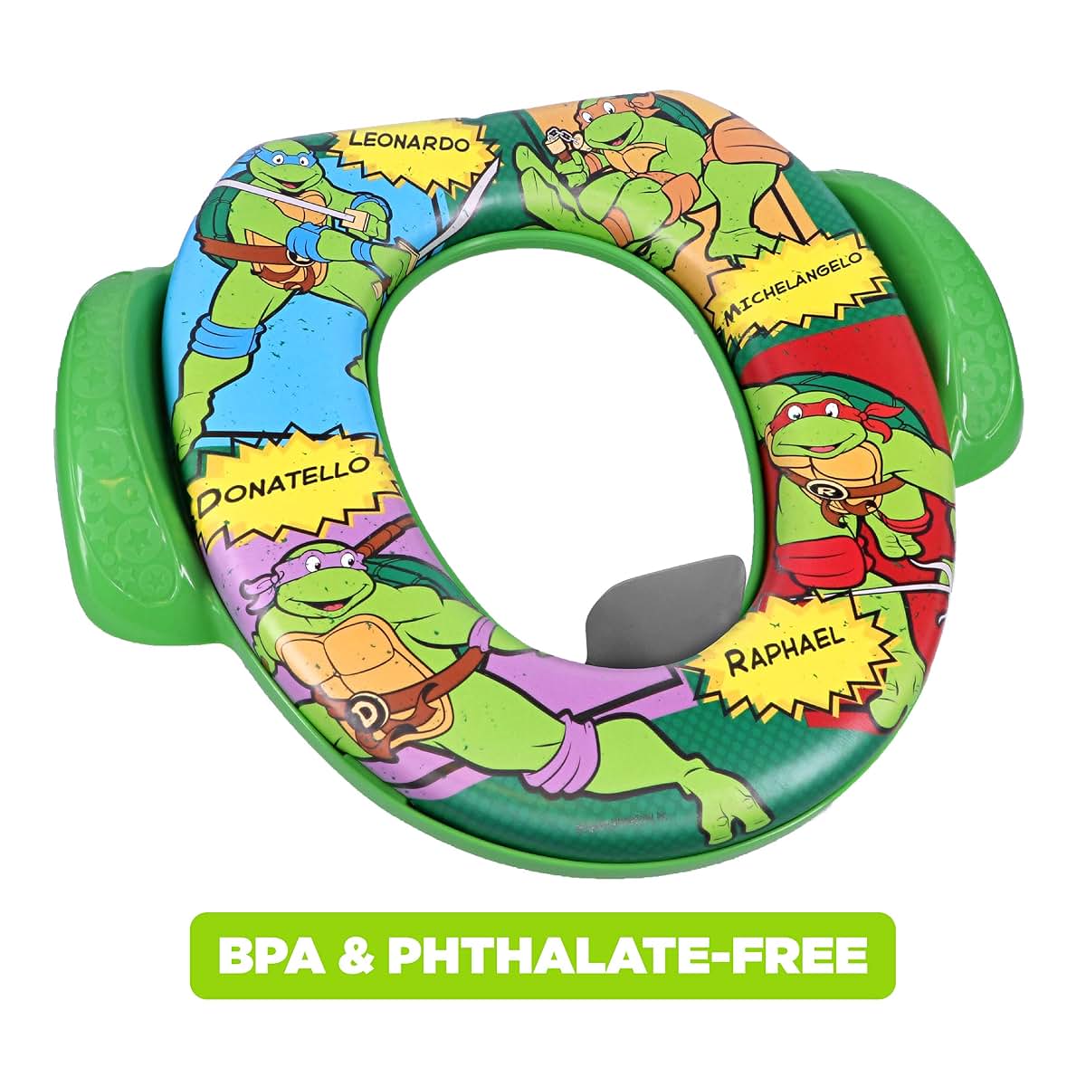 Ginsey Industries Nickelodeon TMNT Soft Potty Seat