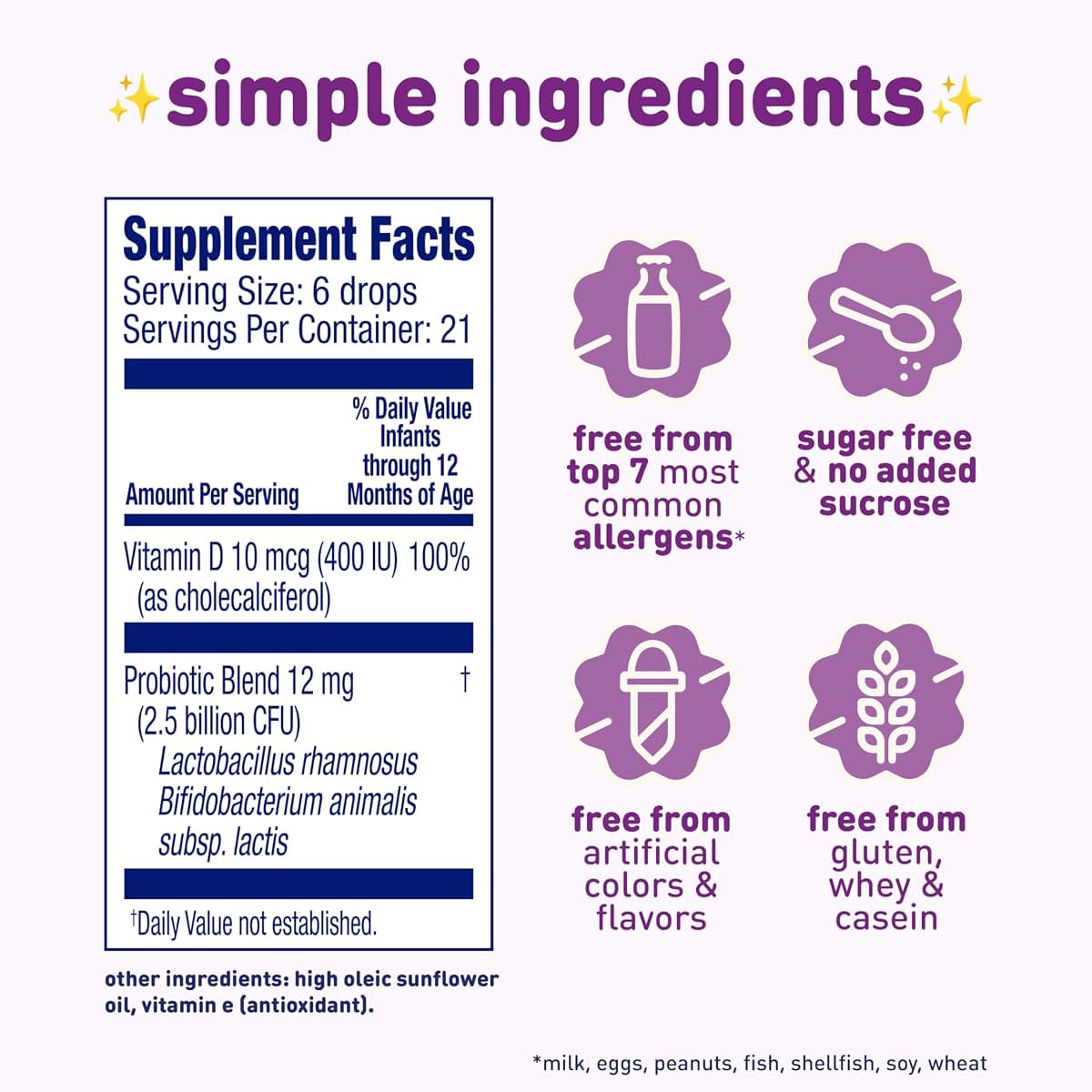 Enfamil Dual Probiotic Infant Drops with Vitamin D, 8.7 mL (photo 2)
