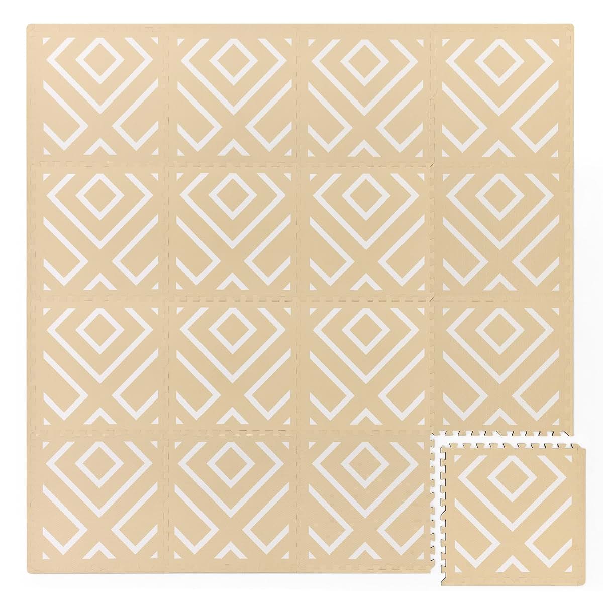 HARPPA Aria Play Mat | Modular EVA Foam Flooring for Nursery