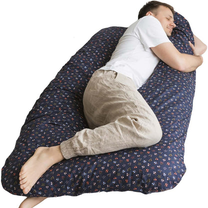 Minicamp U-Shaped Pregnancy Pillow In Navy Blue