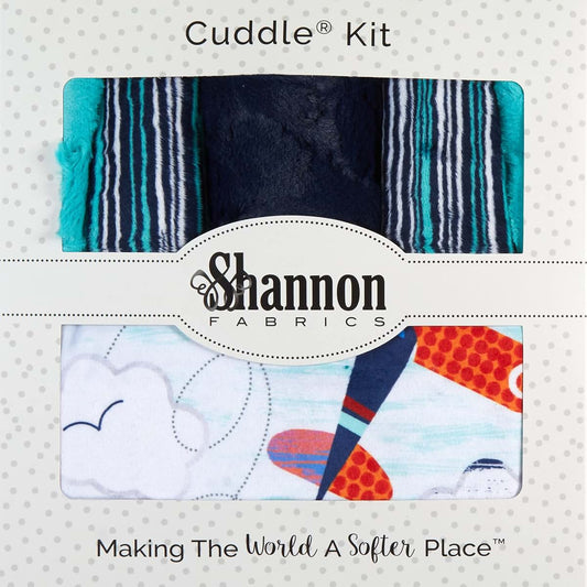 Shannon Minky Cuddle Kit Read to Me Flight Plan