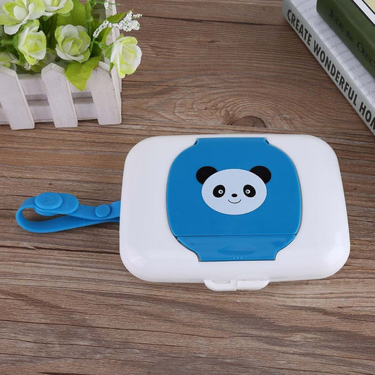 BabyOneStop Portable Wipes Dispenser With Easy Open Button