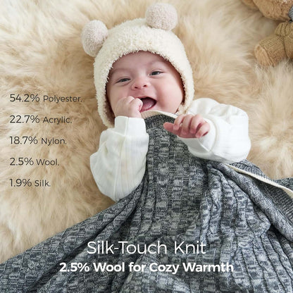Momcozy Wool-Blend Nursing Cover and Privacy Poncho for Breastfeeding