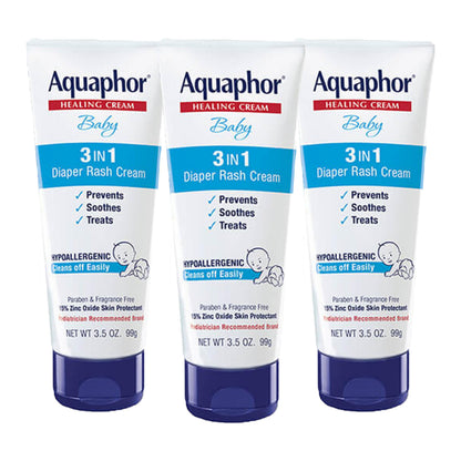 Aquaphor Baby Diaper Rash Cream 3.5oz