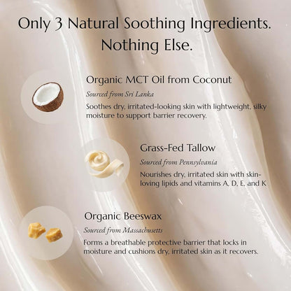 Sunborn Organics Baby Healing Ointment | Natural Moisturizer for Eczema, Irritated & Dry Skin | Made in USA