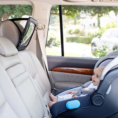 J.L. Childress Disney Mickey Baby Car Seat Mirror, Shatterproof & Adjustable