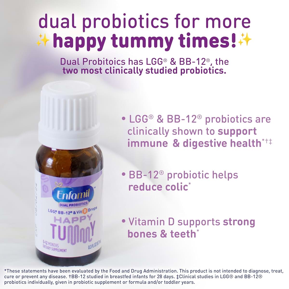 Enfamil Dual Probiotic Infant Drops with Vitamin D, 8.7 mL (photo 3)