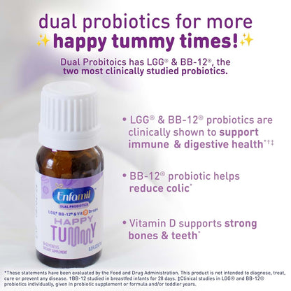 Enfamil Dual Probiotic Infant Drops with Vitamin D, 8.7 mL (photo 3)