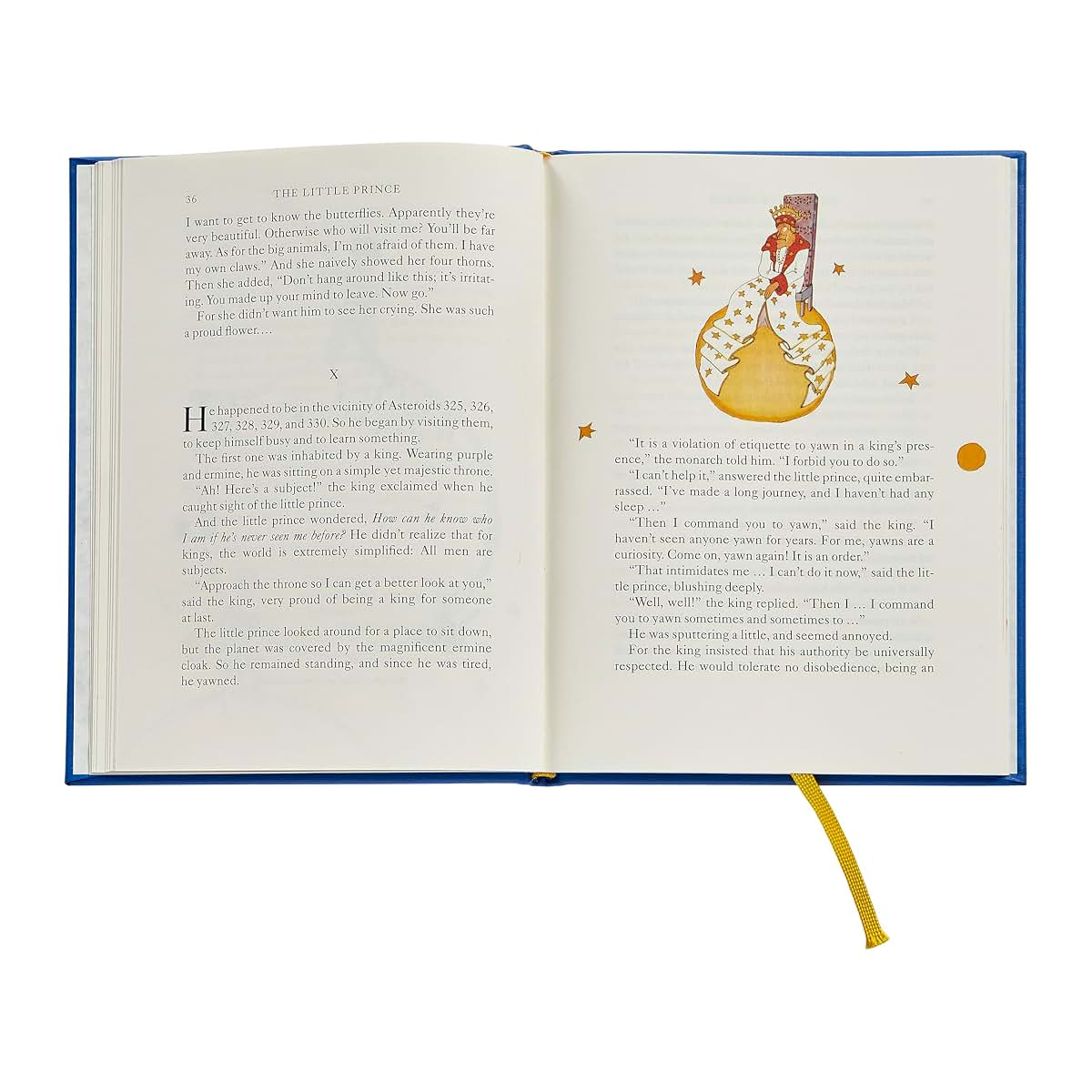Graphic Image The Little Prince Blue Bonded Leather Book