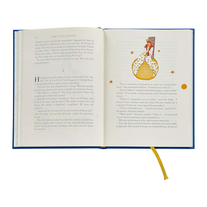 Graphic Image The Little Prince Blue Bonded Leather Book