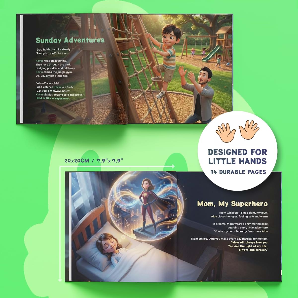Tiny Mango Personalized Books for Kids 2-8 | Custom Family Story (photo 3)