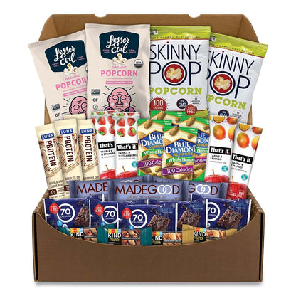 Snack Box Pros Low-Calorie Assorted Snacks Box