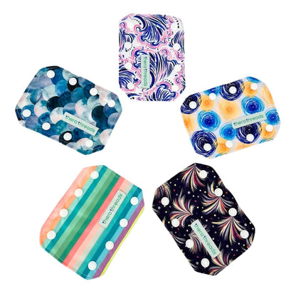 Therathreads Feeding Tube Connector Covers - 5 Pack Fruit Pattern