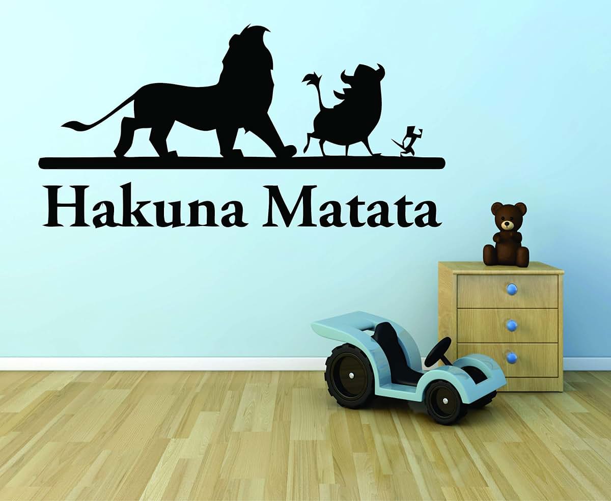 All Things Valuable Wall Decal Hakuna Matata Kids Room Decor
