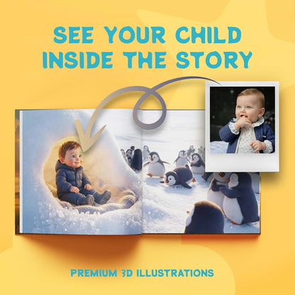 Tiny Mango Personalized Baby Book | 3D Character from Baby's Photo | Ages 0–2 (photo 2)