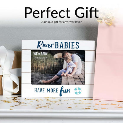 Pavilion Gift Company River Babies Have More Fun Picture Frame
