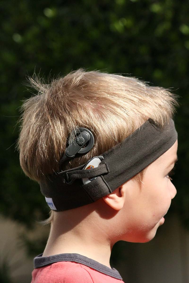 Hearinghenry Standard Cochlear Implant Headband for Children Age 6 Months to 6 Years
