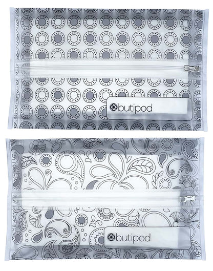 the buti-bag co Butipods Reusable Travel Wipes Case - Portable Moisture-Retaining Pouch, Slim Holder, Convenient (photo 3)