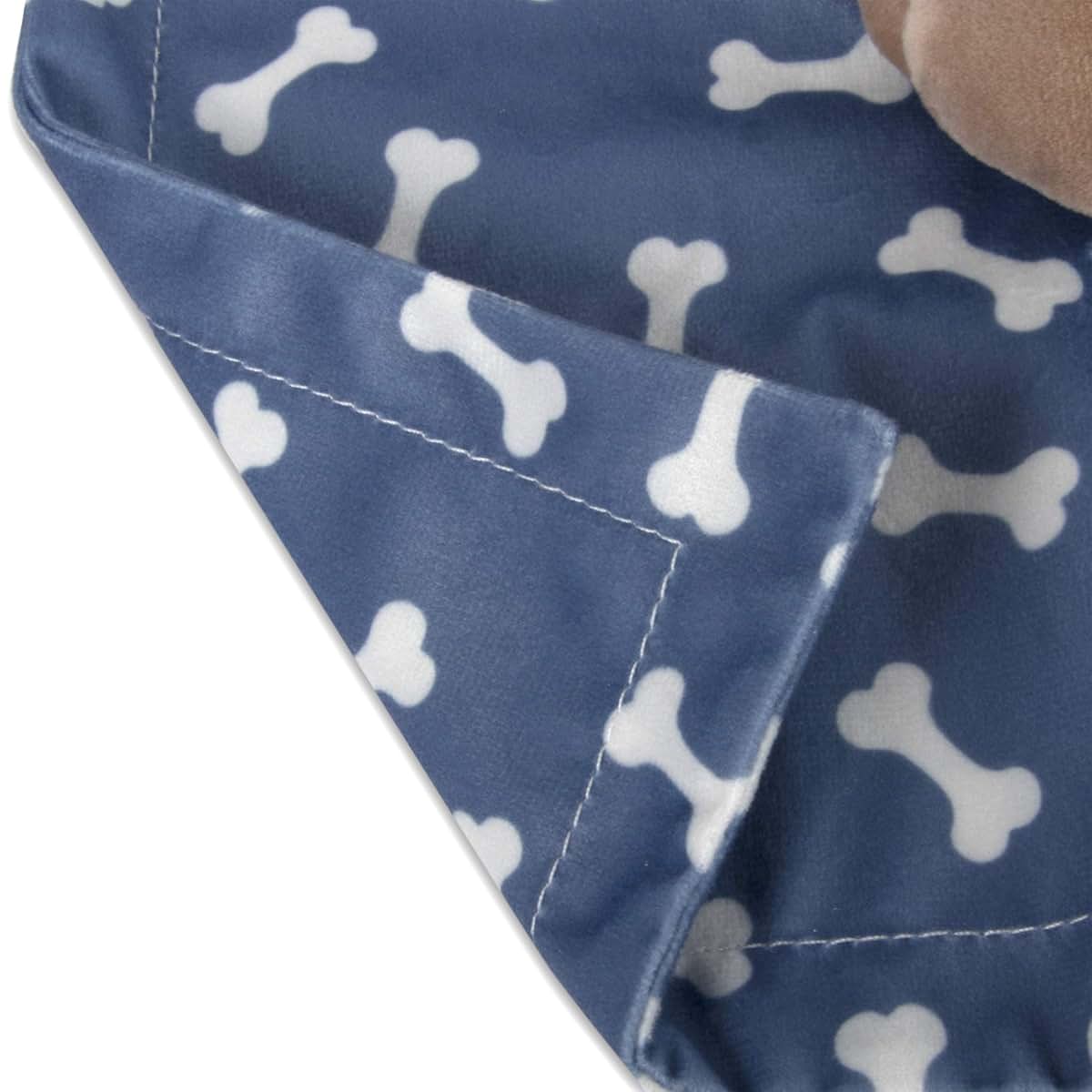 Minky Animal Snuggler Lovey Blanket for Babies
